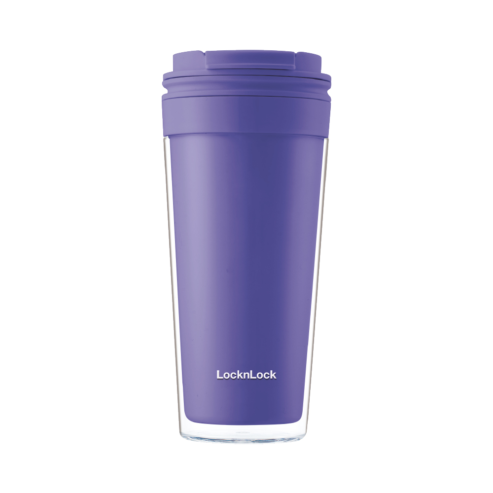 Ly Nhựa 2 Lớp LocknLock Bucket Cold Cup 580ml - 2 Màu (Vàng, Hồng) - HAP519, , large image number 3